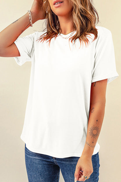 Must-Have Classic Crew Neck Tee