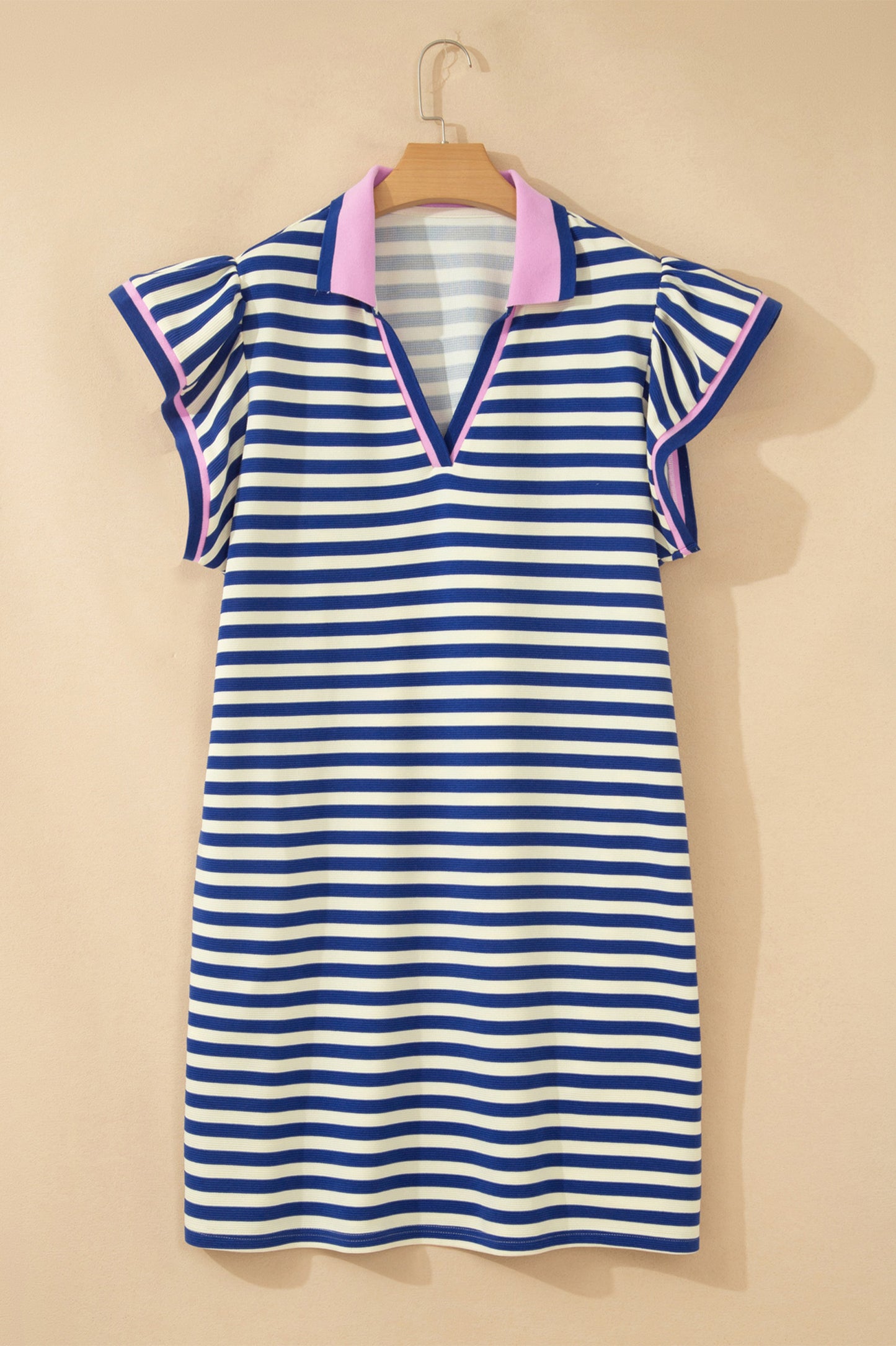 Sloane Striped Colorblock Shift Dress