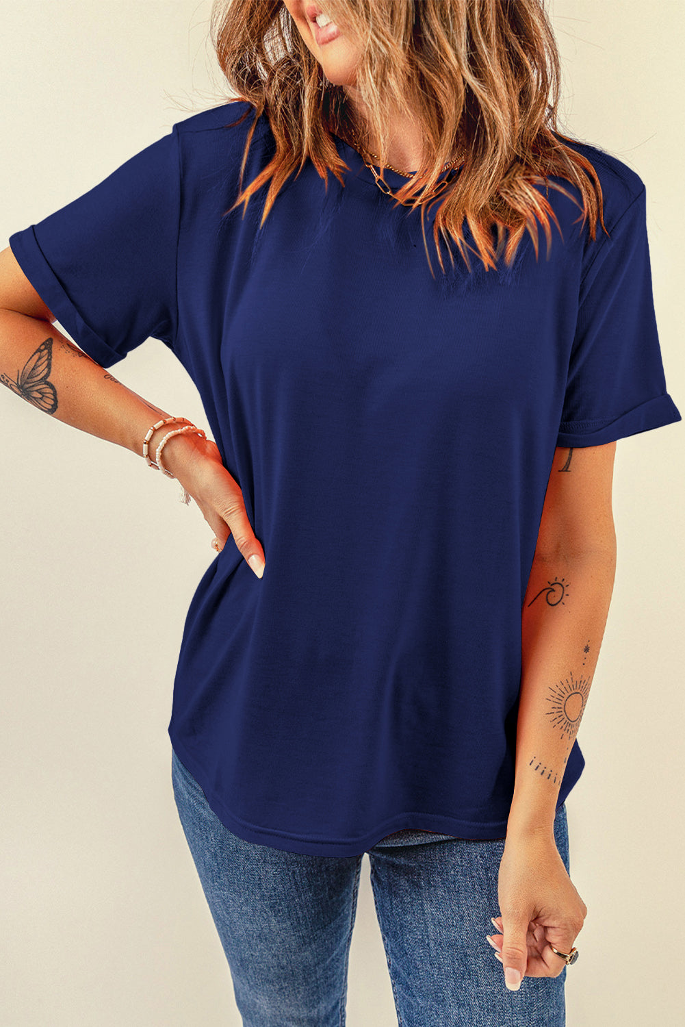 Must-Have Classic Crew Neck Tee