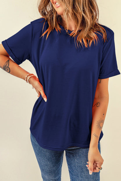 Must-Have Classic Crew Neck Tee