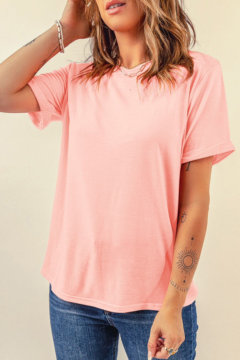 Must-Have Classic Crew Neck Tee