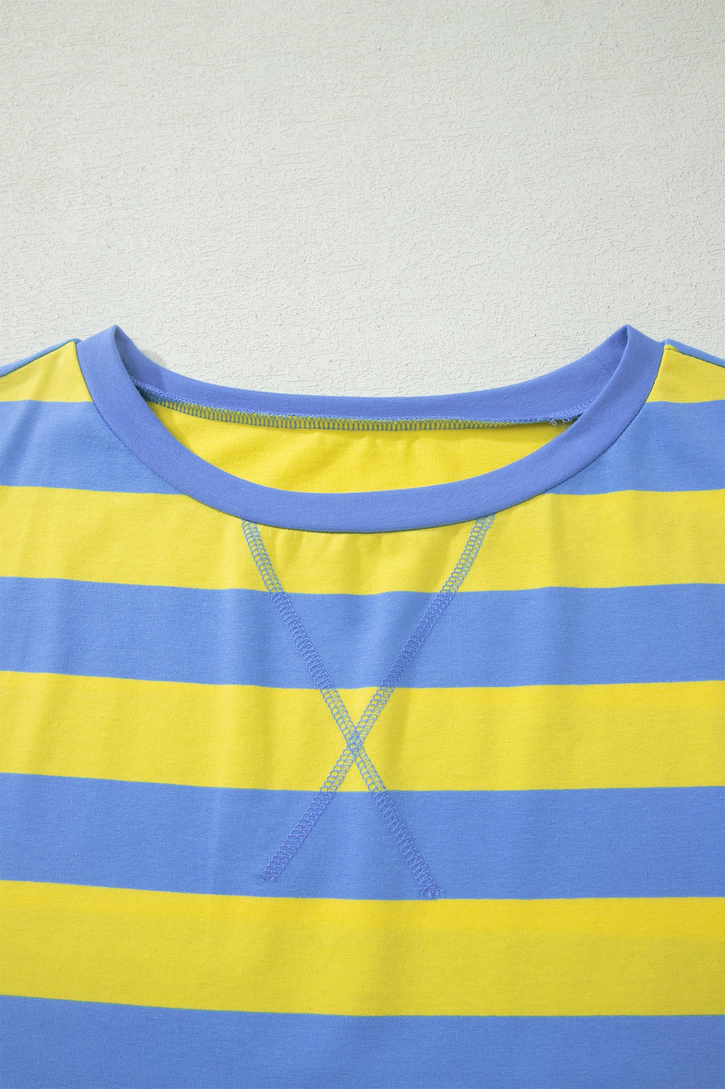 The Pretty Athletic Moment — Stripe Dolman Tee & Drawstring Skort Set