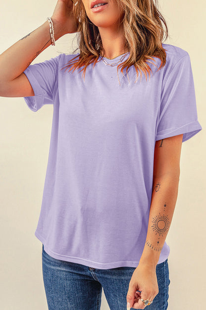 Must-Have Classic Crew Neck Tee