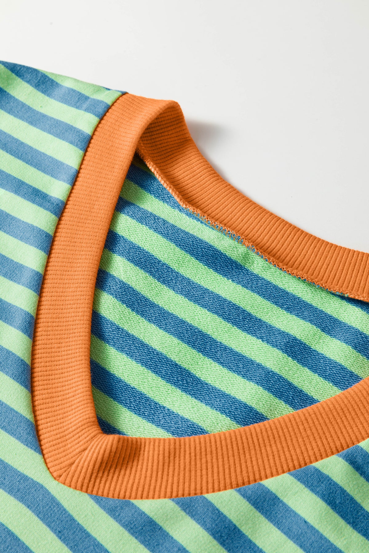 The Sporty Set – Stripe Trim Tee & Short Combo