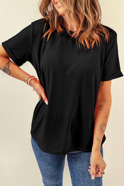 Must-Have Classic Crew Neck Tee