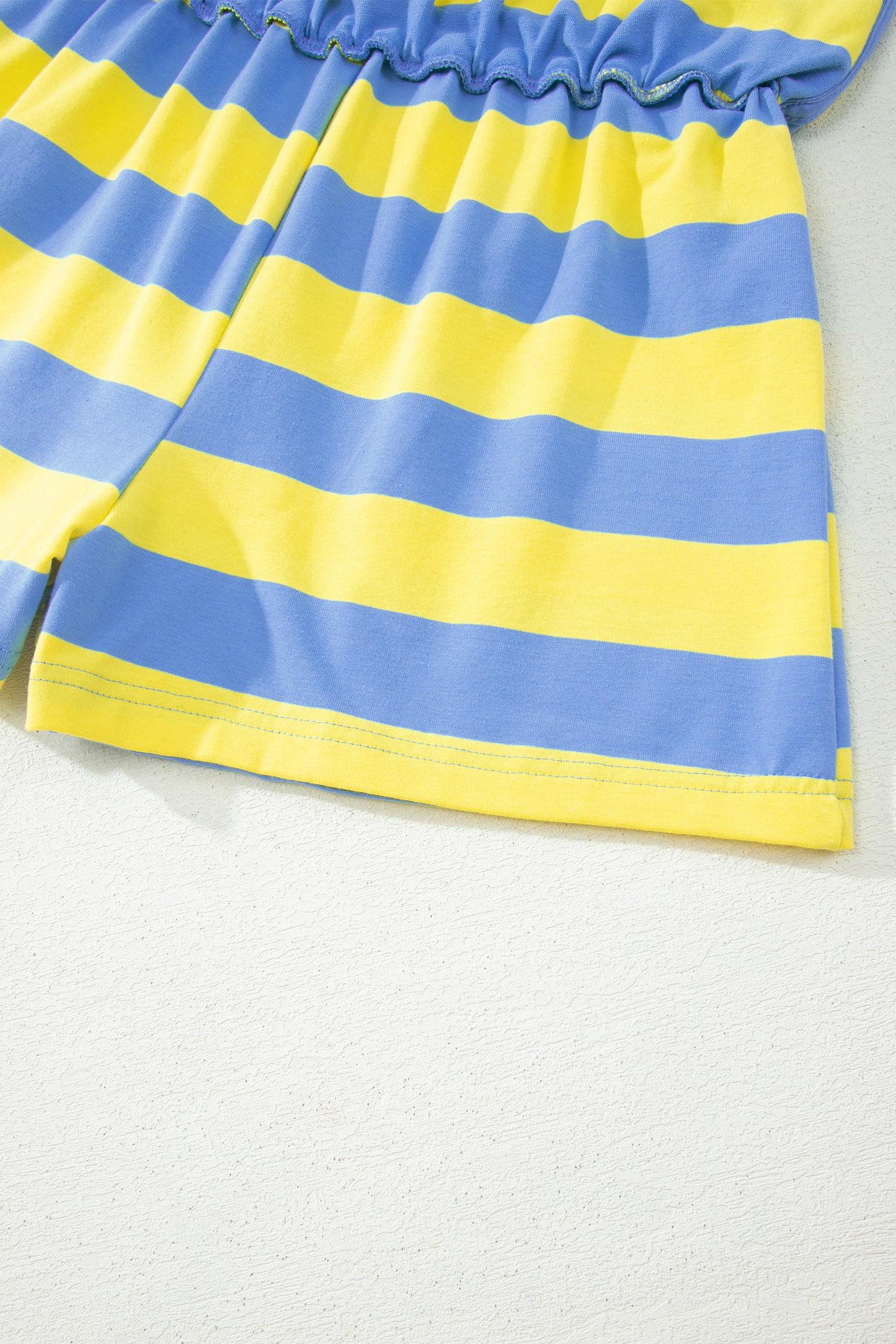 The Pretty Athletic Moment — Stripe Dolman Tee & Drawstring Skort Set