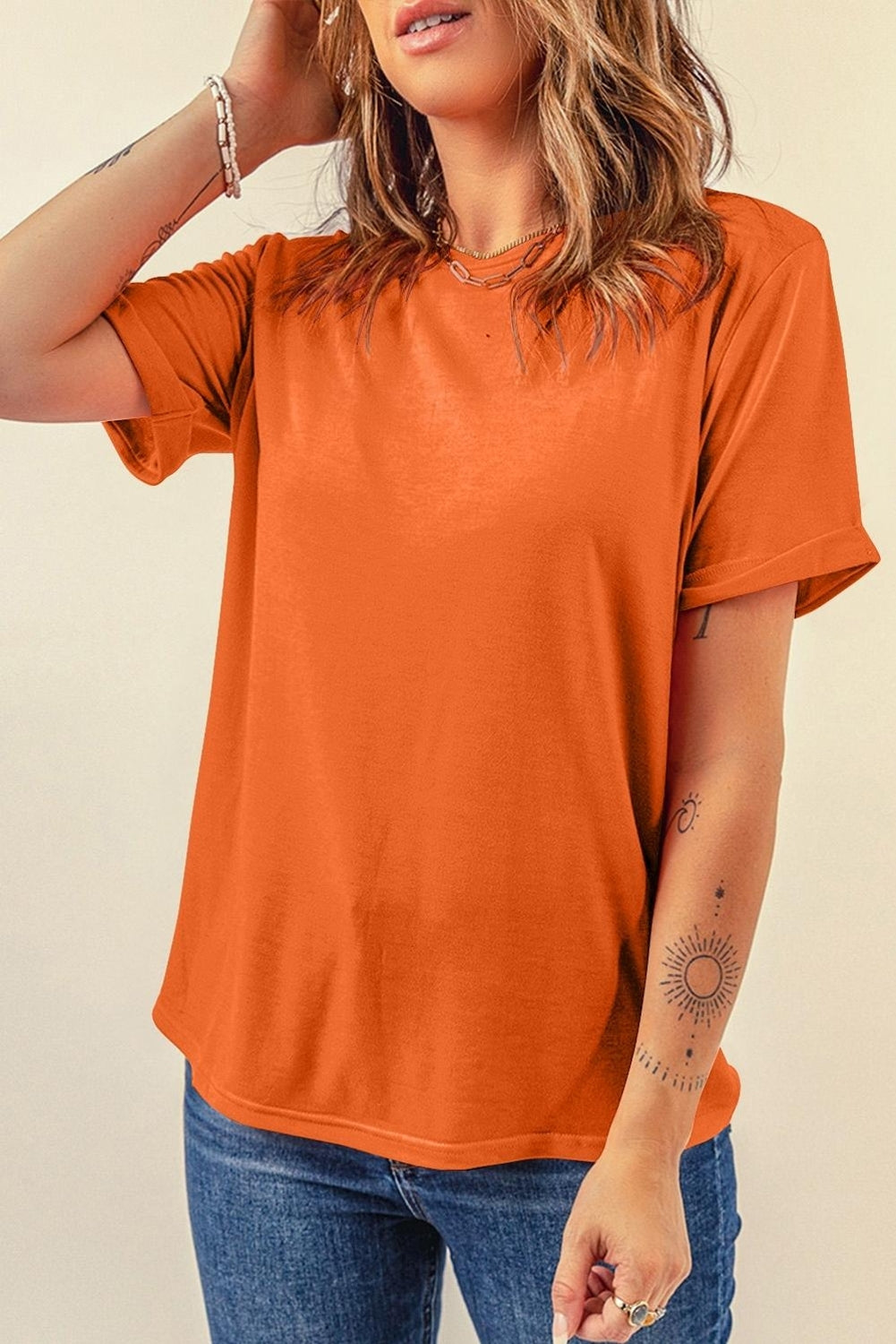Must-Have Classic Crew Neck Tee