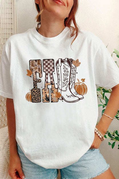 FALL | Western Print Graphic Tee