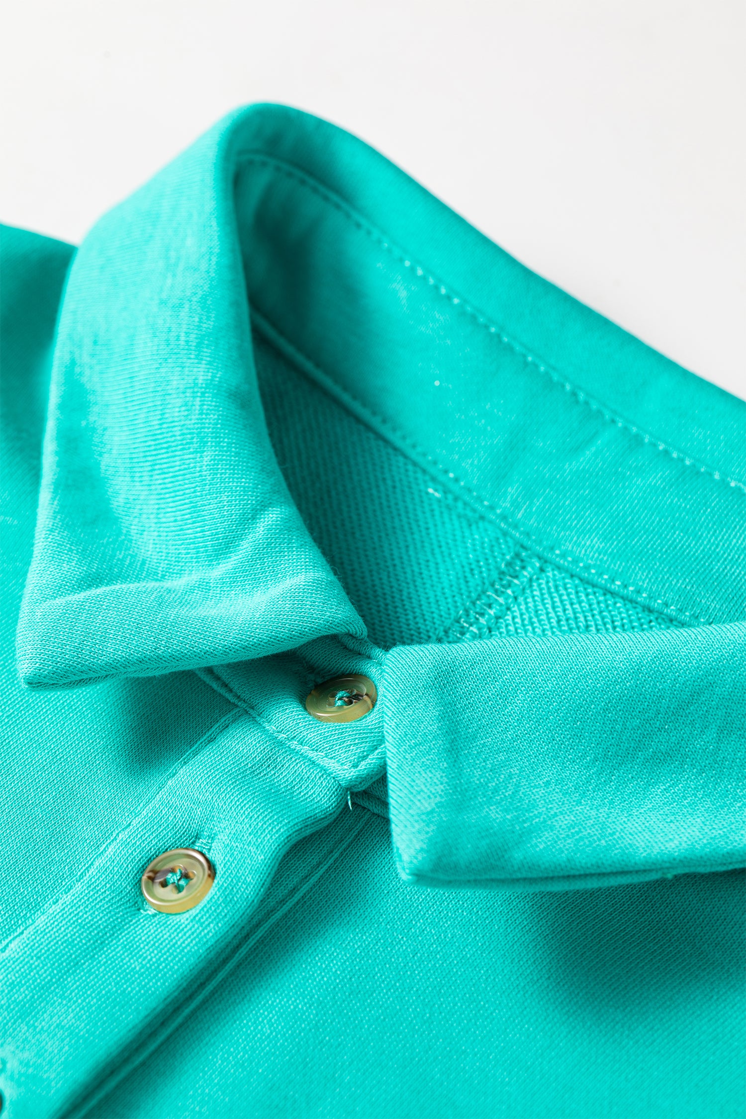 The Sea Green Dream — Relaxed Fit Polo Dress That Does It ALL!
