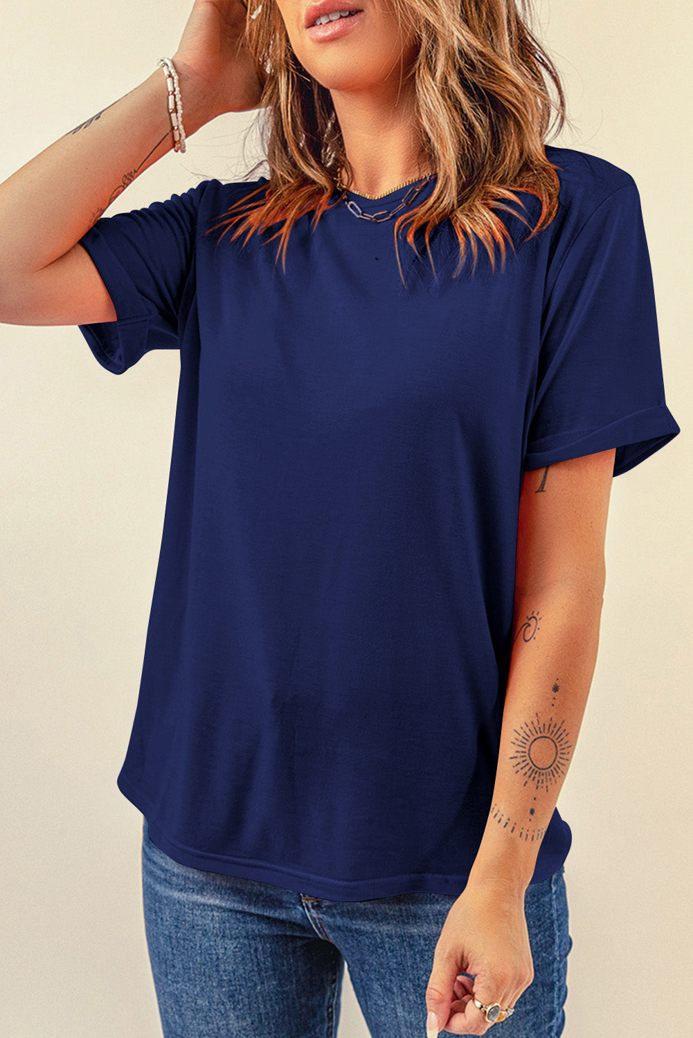 Must-Have Classic Crew Neck Tee