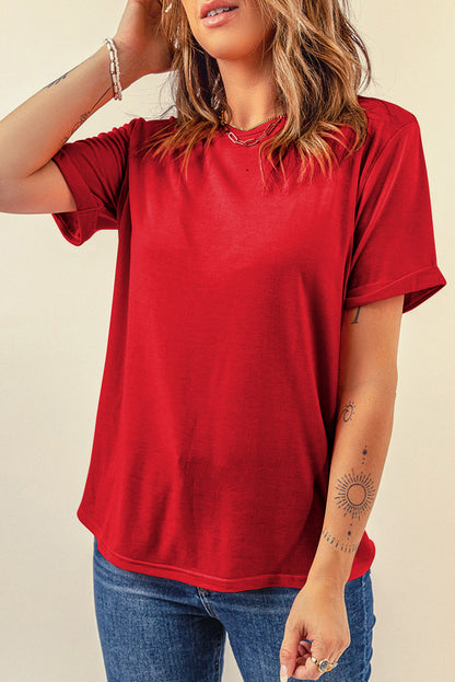 Must-Have Classic Crew Neck Tee