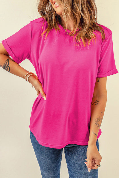 Must-Have Classic Crew Neck Tee