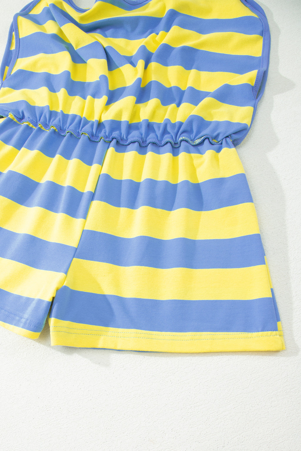 Rose Stripe Dolman Tee Drawstring Skort Athletic 2pcs Set