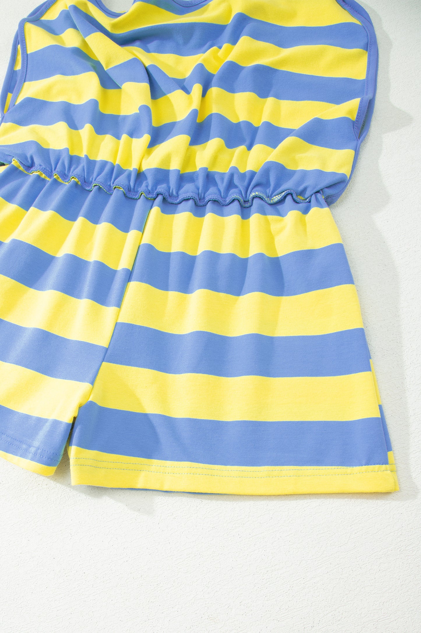 The Pretty Athletic Moment — Stripe Dolman Tee & Drawstring Skort Set