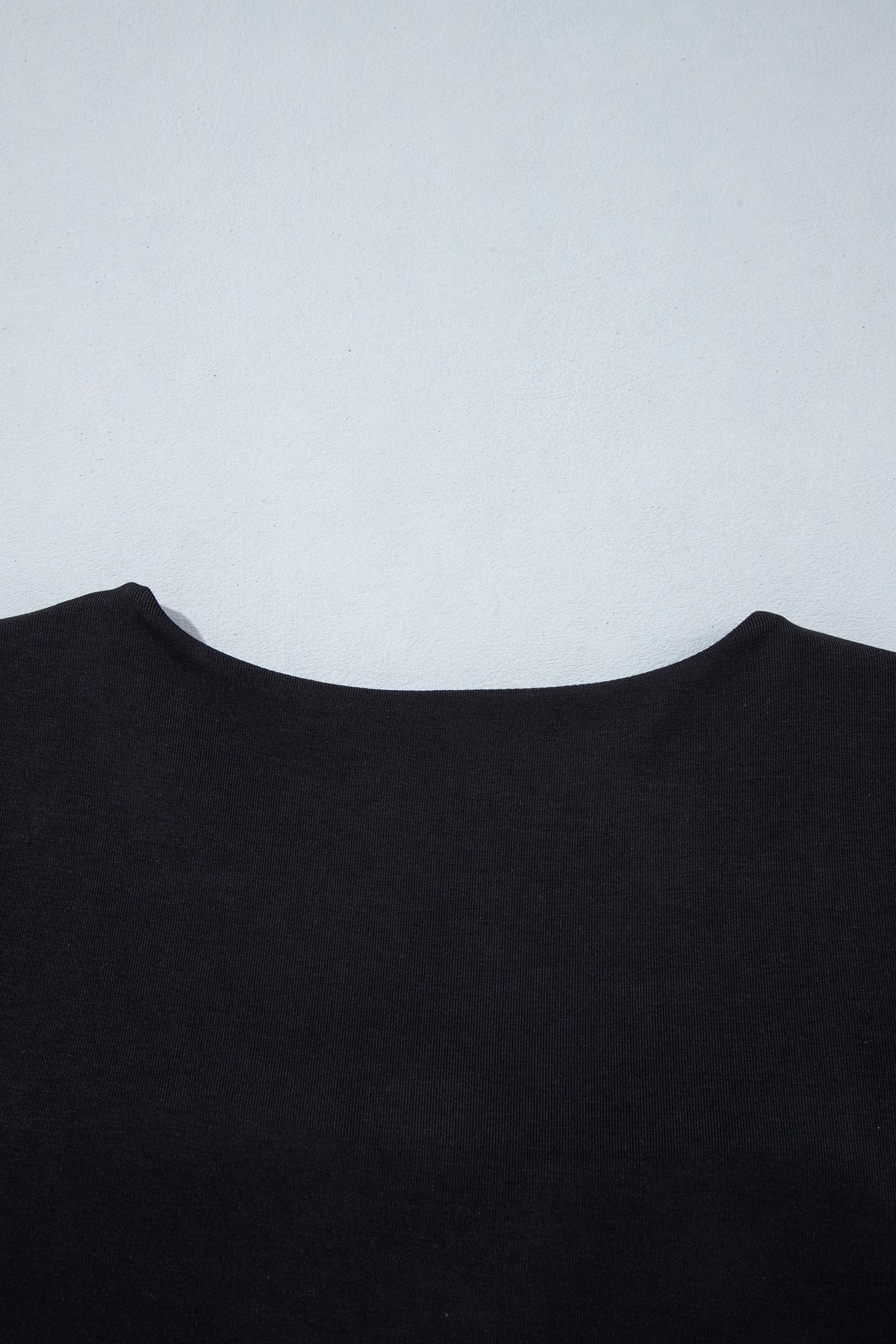 Slim Fit V Neck Long Sleeve Bra Buil-in Top