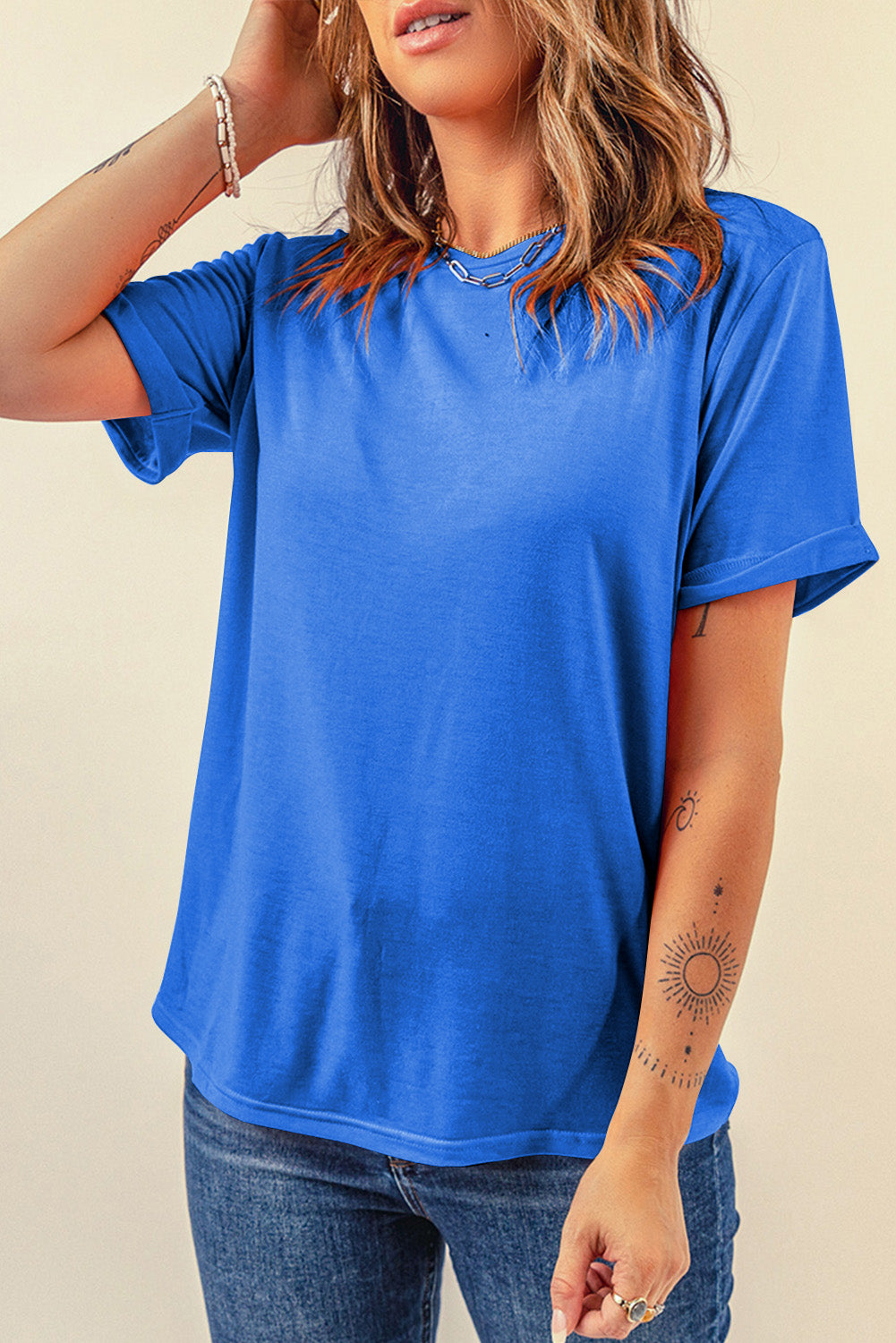Must-Have Classic Crew Neck Tee