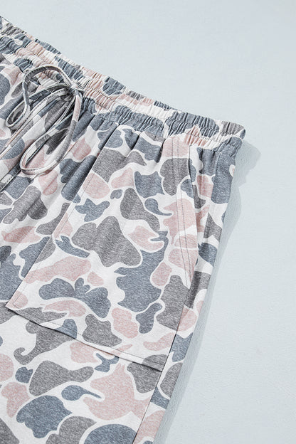 Sawyer Camo Cargo Ankle Pants