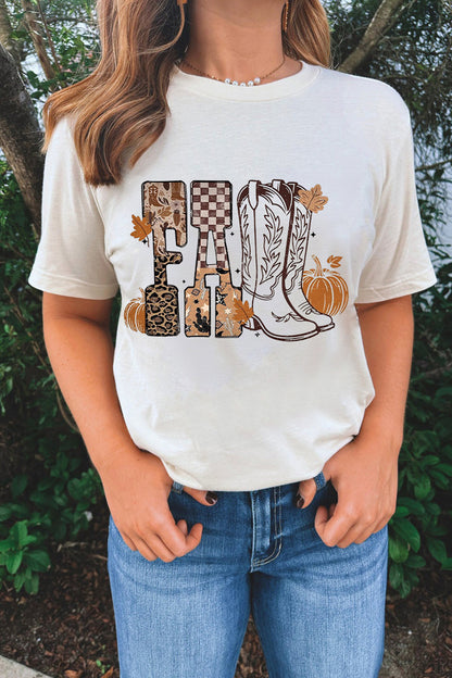 FALL | Western Print Graphic Tee
