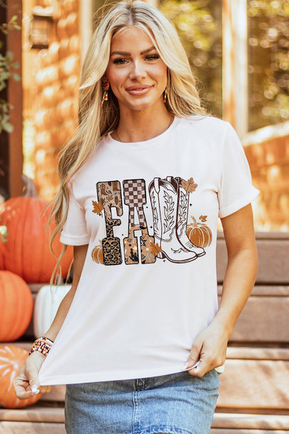 FALL | Western Print Graphic Tee