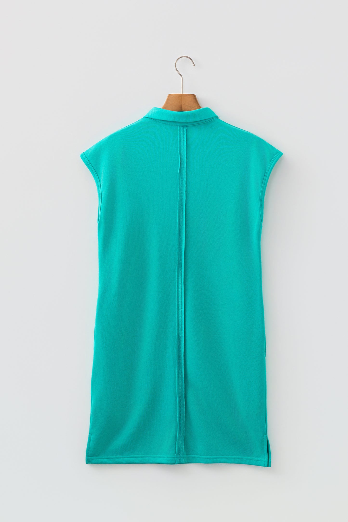 The Sea Green Dream — Relaxed Fit Polo Dress That Does It ALL!