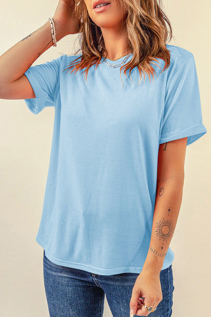 Must-Have Classic Crew Neck Tee