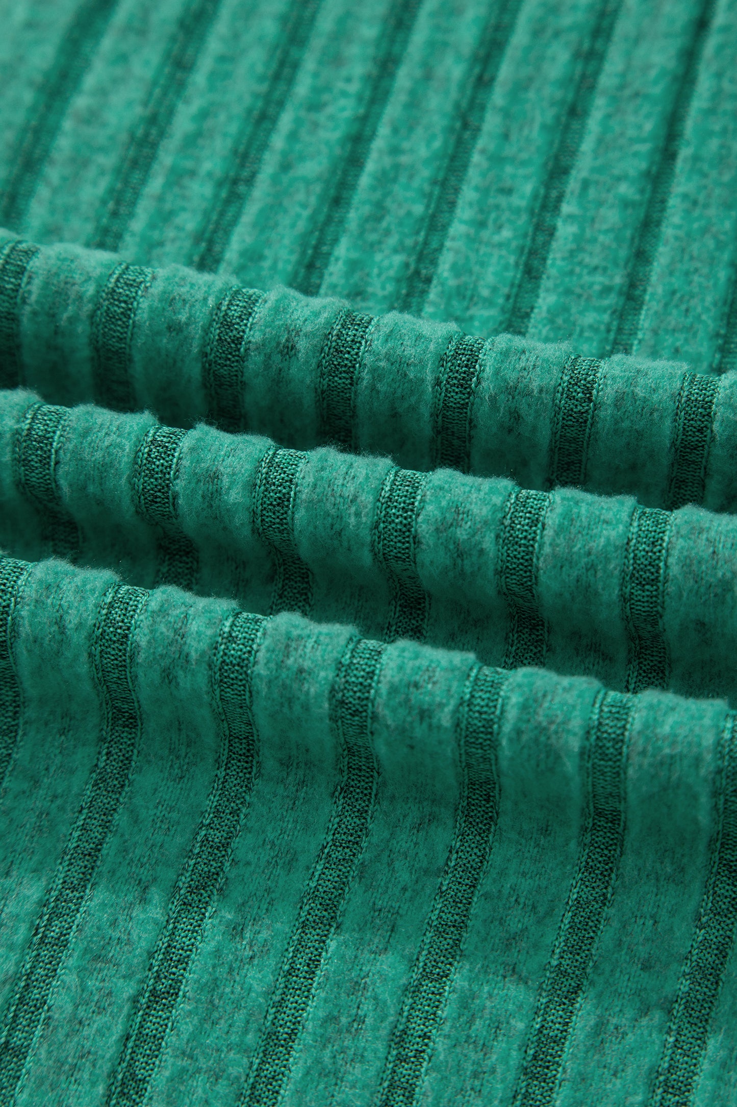 Sea Green Slim Ribbed Mineral Wash Tank Top