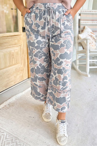 Sawyer Camo Cargo Ankle Pants
