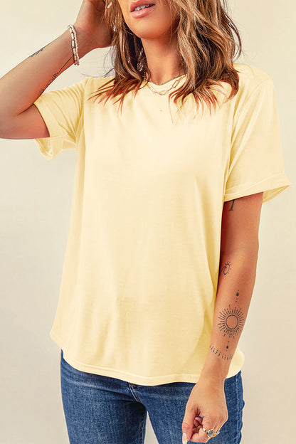 Must-Have Classic Crew Neck Tee