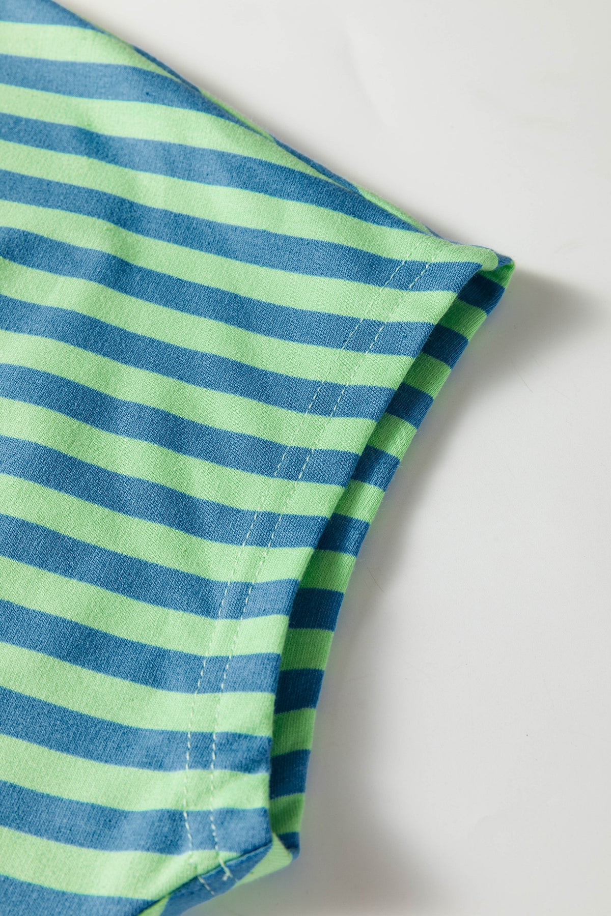 The Sporty Set – Stripe Trim Tee & Short Combo