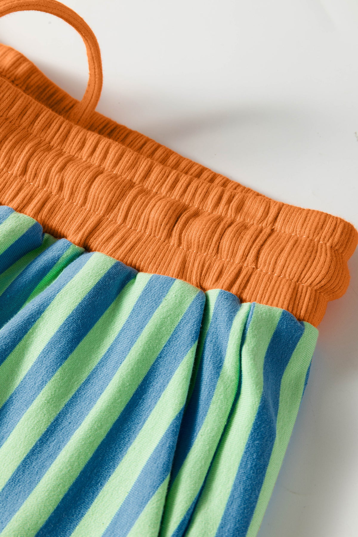 The Sporty Set – Stripe Trim Tee & Short Combo