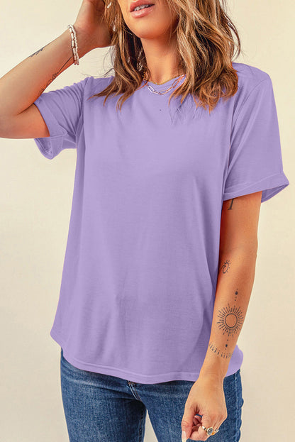 Must-Have Classic Crew Neck Tee